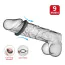 Ерекційне кільце Crazy Bull Super Soft Silicone Brodan, чорне - Фото №8