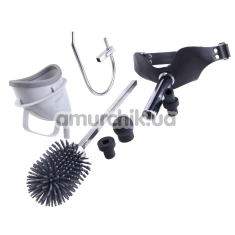 Набор для доминирования Lockink Sevanda Objectification Bathroom Set, черный - Фото №1