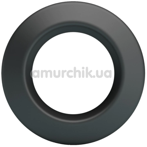 Ерекційне кільце Crazy Bull Super Soft Silicone Brodan, чорне - Фото №1