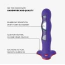 Фаллоимитатор Fun Factory Bouncer Dildo, фиолетовый - Фото №7