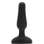 Анальная пробка с вибрацией B-Vibe Vibrating Novice Plug, черная - Фото №2