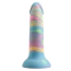 Фалоімітатор Alume Watercolor Silicone Dildo, різнокольоровий - Фото №4