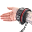 Фіксатори для рук Whipsmart Heartbreaker Deluxe Buckle Love Cuffs, чорно-червоні - Фото №8