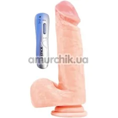 Вибратор Real Stick Vibro №101, телесный - Фото №1