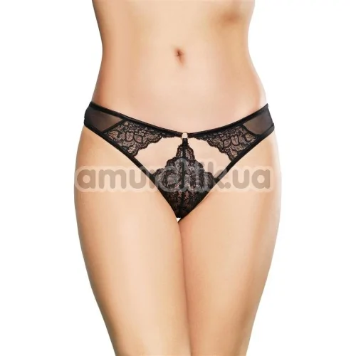 Трусики-стринги G-String 2497, черные - Фото №1