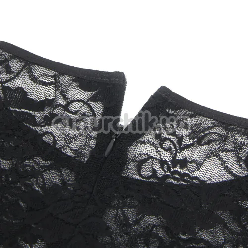 Сукня Star Night Wet Look & Lace, чорна