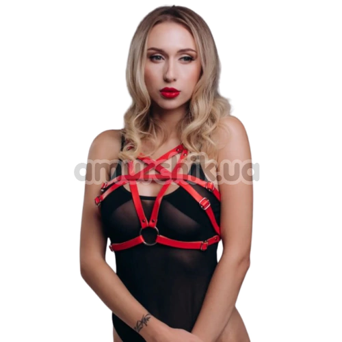 Портупея Love Style А5, красная - Фото №1