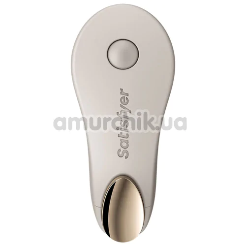 Кліторальний вібратор Satisfyer Little Secret Battery Powered, бежевий