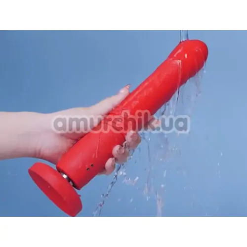 Вібратор з поштовхами Lovense Gravity, червоний