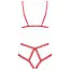 Боди Obsessive X-Mas Merrynel Set, красное - Фото №6