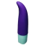Кліторальний вібратор Passion Play Silicone Mini Vibe Curve Tip, фіолетовий - Фото №2