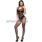 Комбинезон Star Night Sea Chain Bodystocking, черный - Фото №1