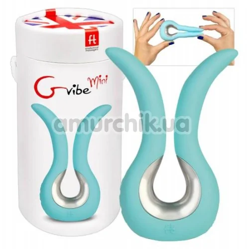 Вибратор Gvibe Mini, бирюзовый