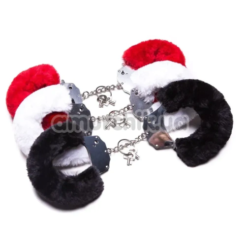 Наручники Roomfun Furry Cuffs, чорні