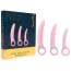 Вагинальные расширители Sweet Play Pelvic Floor Muscles Training Set A13, розовые - Фото №9
