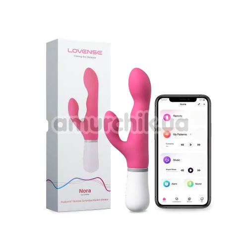 Вібратор Lovense Nora, рожевий