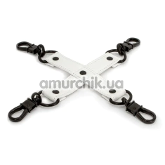 Ремешки для фиксаторов Glo Bondage Hogtie, белые - Фото №1