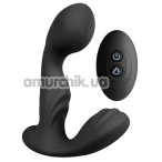 Вибростимулятор простаты с подогревом S Pleasures Premium Fuzzy, черный - Фото №1