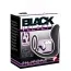 Эрекционное кольцо со стимулятором простаты Black Velvets Ring & Plug, черное - Фото №11