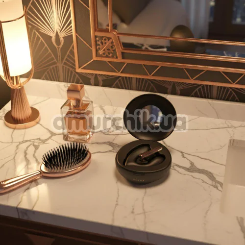 Вибратор для клитора и точки G Rosy Gold Nouveau Remote Control Panty Vibrator, черный