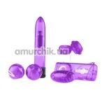 Набір з 5 предметів Clearkit Seethru Sextoy, фіолетовий - Фото №1