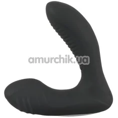Вібростимулятор простати з підігрівом XouXou Warming Vibrating Butt Plug, чорний - Фото №1