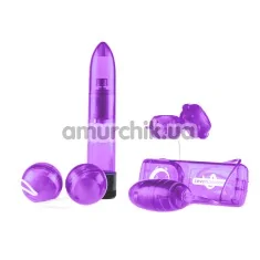 Набір з 5 предметів Clearkit Seethru Sextoy, фіолетовий - Фото №1