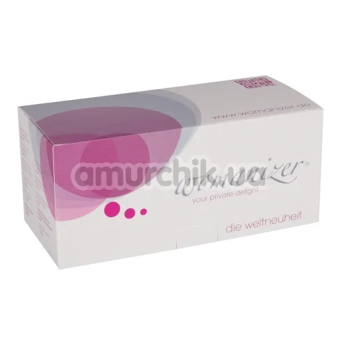 Симулятор орального секса для женщин Womanizer W100, голубой