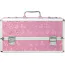 Кейс для хранения секс-игрушек The Toy Chest Lokable Vibrator Case Large, розовый - Фото №2