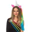 Обруч единорога Leg Avenue Magical Unicorn Headband with Rainbow Wig Mane, радужный - Фото №1
