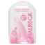 Фаллоимитатор Realrock Crystal Clear Dildo 5, розовый - Фото №4