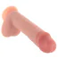 Вибратор с ротацией Dr. Skin Silicone Dr. Ethan 8.5, телесный - Фото №6