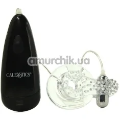 Віброкільце Elite Sexual Exciter Crystal, прозоре - Фото №1