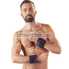 Фиксаторы для рук Zado Fetish Leather Wrist Restraints, черные - Фото №1