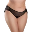 Трусики з анальною пробкою з вібрацією HookUp Panties Remote Princess Panty, чорні - Фото №4
