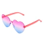 Очки-сердечки Diverty Sex Party Heart Glasses, розово-голубые