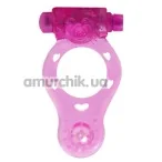 Віброкільце Power O Vibrating Ring, рожеве - Фото №1