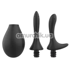 Интимный душ Nexus Anal Douche Set, черный - Фото №1