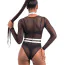 Портупея з шипами Art of Sex Milana Faux Leather, біла - Фото №2