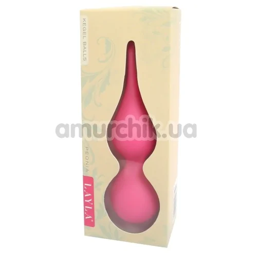 Вагінальні кульки Layla Peonia Kegel Balls, рожеві