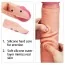 Фаллоимитатор Dual-Layered Silicone Nature Cock LVTOY454, телесный - Фото №11