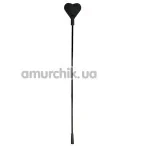 Стек Bad Kitty Silicone Cane - сердце, чёрный - Фото №1