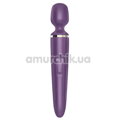 Універсальний вібромасажер Satisfyer Wand-er Woman, фіолетовий - Фото №1