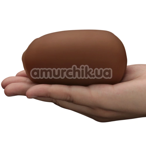 Мастурбатор Lovetoy Slider Double-Ended Masturbator Vagina And Ass, коричневый