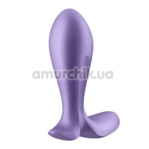 Анальная пробка с вибрацией Satisfyer Intensity Plug, фиолетовая