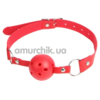 Кляп Star Night Breathable Ball Gag, красный - Фото №1