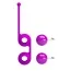 Вагинальные шарики Pretty Love Kegel Tighten Up III, фиолетовые - Фото №7