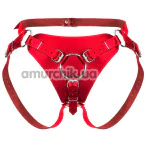 Трусики для страпона Feral Feelings Strap-On Harness, червоні - Фото №1