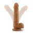 Фаллоимитатор Dr. Skin Realistic Cock Stud Basic 7, коричневый - Фото №5