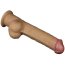 Фаллоимитатор Dual-Layered Silicone Handle Nature Cock LV411034, телесный - Фото №4